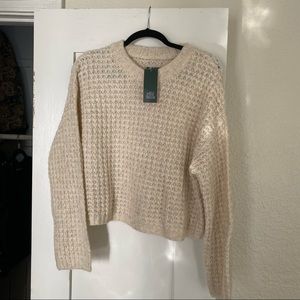 Wild Fable NWT cream sweater